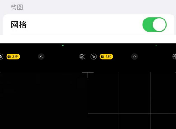 湘乡苹果手机维修网点分享iPhone如何开启九宫格构图功能