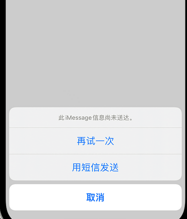 湘乡apple维修iPhone上无法正常发送iMessage信息