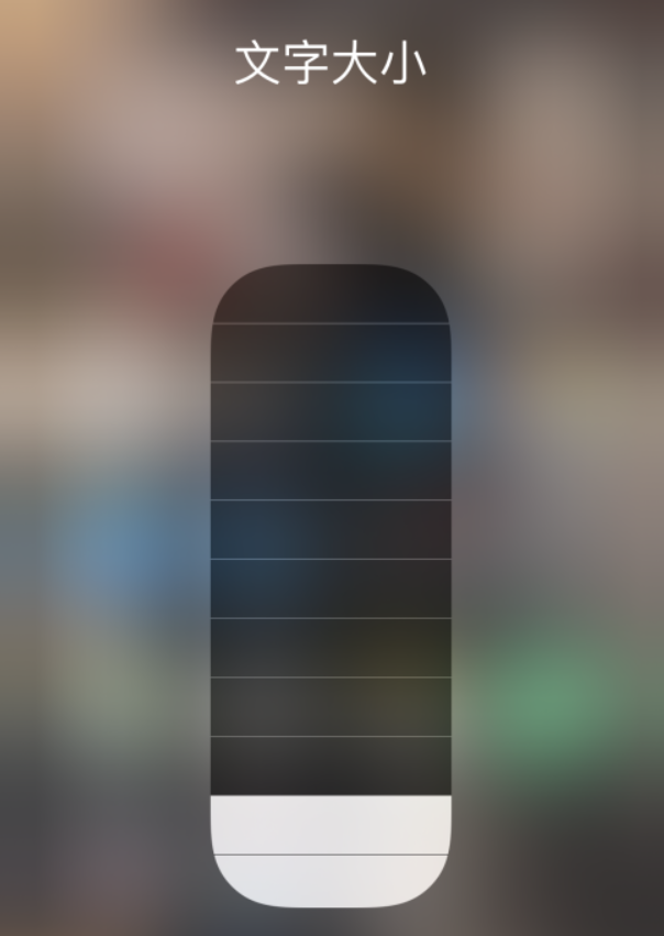 湘乡苹果手机维修分享小技巧：在 iPhone 控制中心快速调节字体大小 
